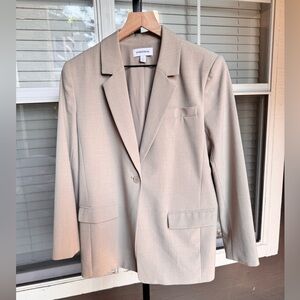 Women’s Nordstrom Relax Fit Tan Blazer Size Small